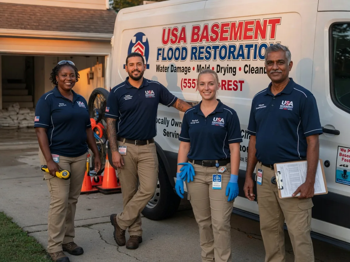 Basement Flood Cleanup company in Ponder, TX